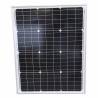 Auto Label Panel Solar Monocristalino 60W 12V, 675x545 mm., Grosor 30 mm., 12 células solares, Alta Eficiencia 14,62%