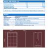 Auto Label Panel Solar Monocristalino 60W 12V, 675x545 mm., Grosor 30 mm., 12 células solares, Alta Eficiencia 14,62%